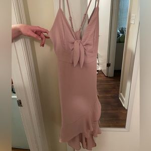Mauve dress from Bella Rose boutique